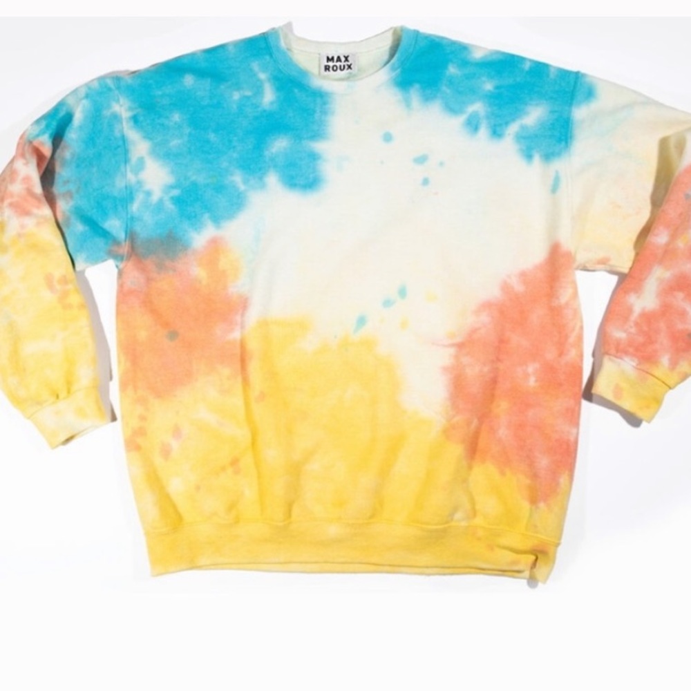 Max Roux Tie-Dye Sweatshirt